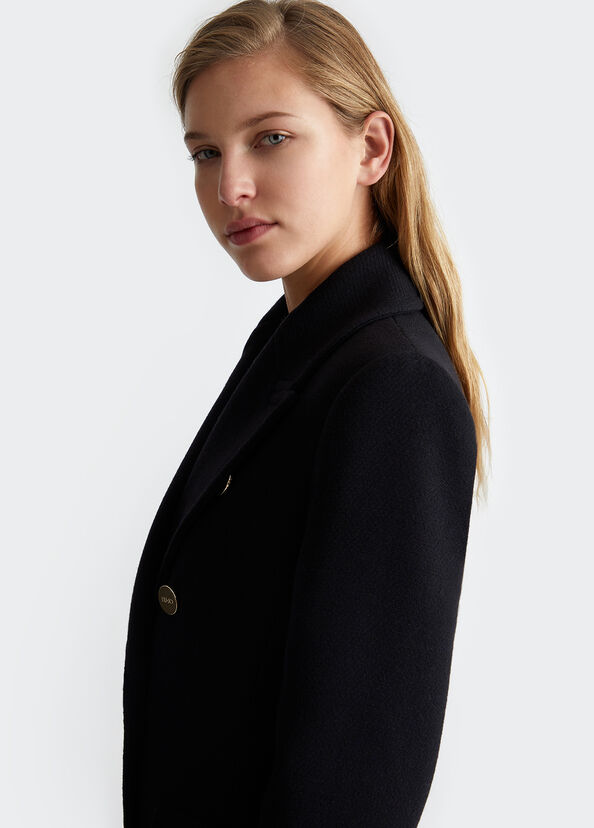 Liu Jo Cappotto doppiopetto in misto lana Outlet