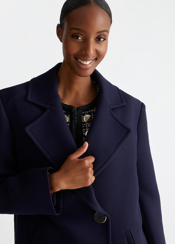 Liu Jo Cappotto over doppiopetto Saldi Di Fabbrica