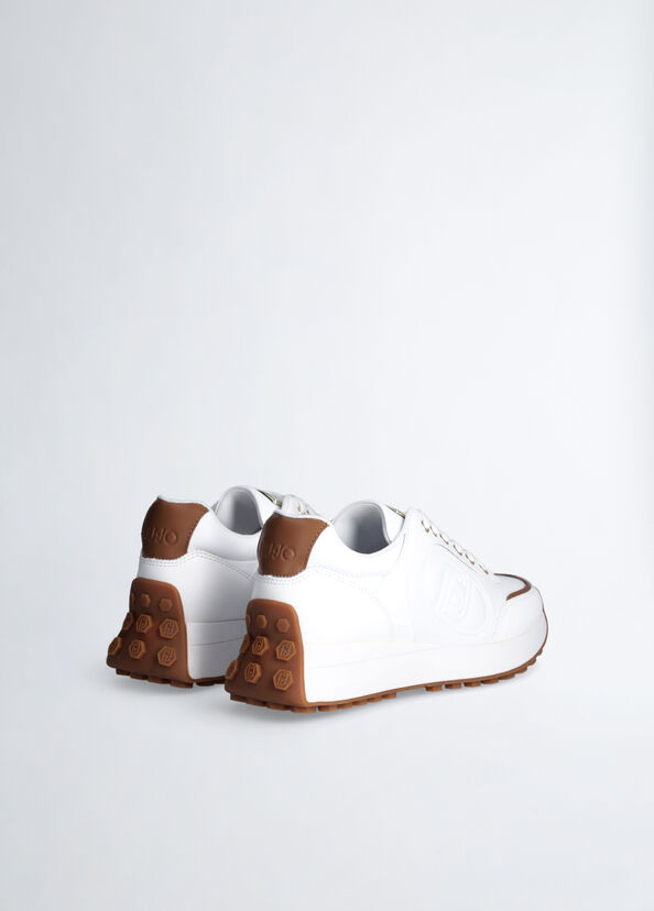 Liu Jo Sneakers bianche in pelle Qualità