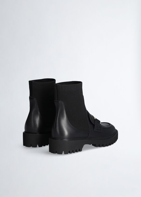 Liu Jo Stivaletti mocassino in pelle Vendita