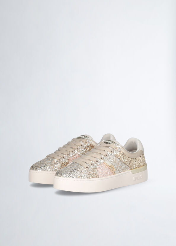 Liu Jo Sneakers con glitter multicolor Promozione Limitata