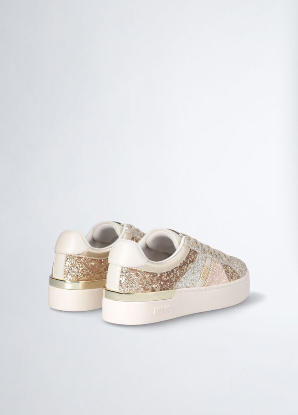 Liu Jo Sneakers con glitter multicolor Promozione Limitata
