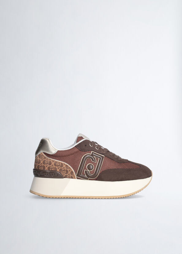 Liu Jo Sneakers monogram e brighty mesh Shopping Online