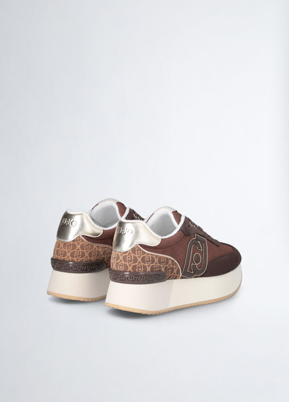Liu Jo Sneakers monogram e brighty mesh Shopping Online