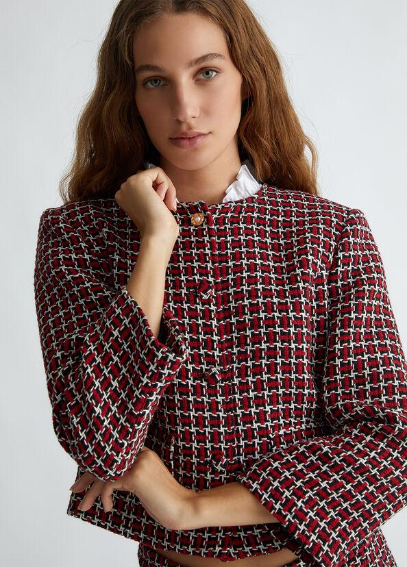 Liu Jo Giacca in tweed con colletto Saldi