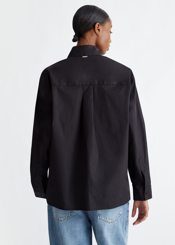 Liu Jo Camicia over con mini borchie Vendita Economica