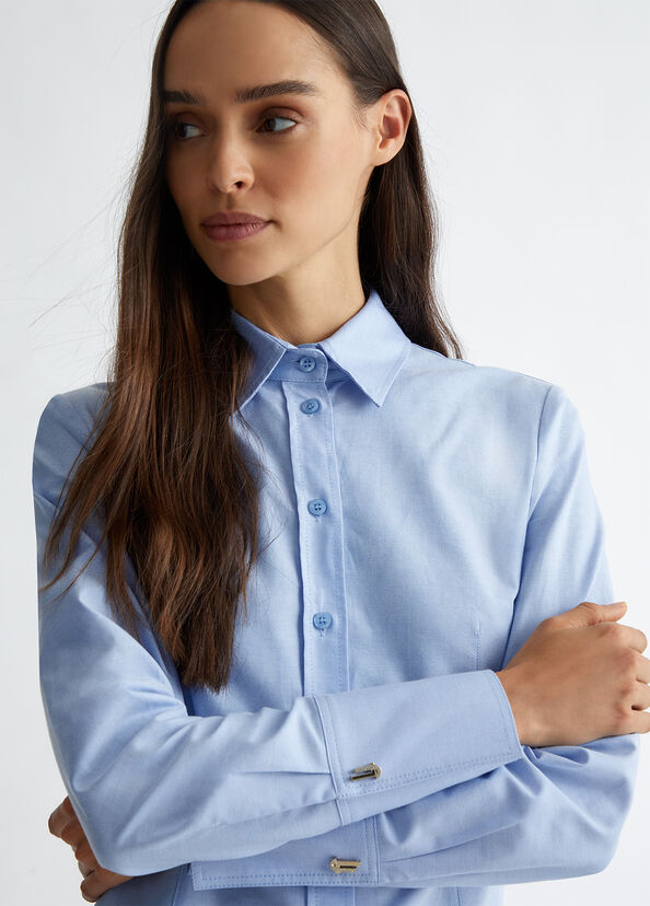 Liu Jo Camicia in cotone Oxford Vendite Flash