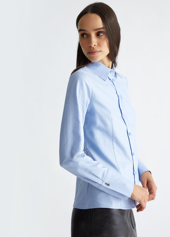 Liu Jo Camicia in cotone Oxford Vendite Flash