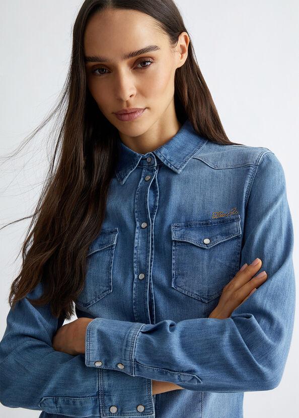 Liu Jo Camicia in denim Nuova