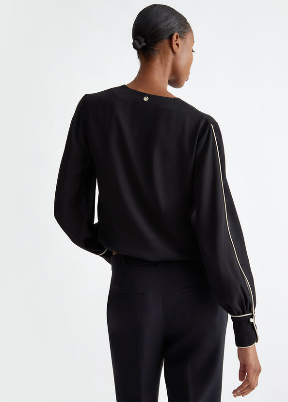 Liu Jo Blusa in crêpe de chine 2025