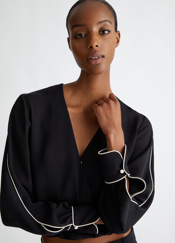 Liu Jo Blusa in crêpe de chine 2025
