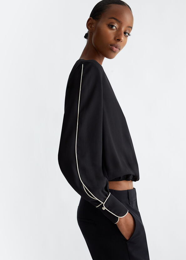 Liu Jo Blusa in crêpe de chine 2025