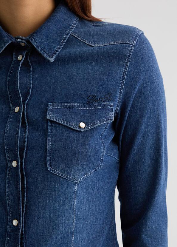 Liu Jo Camicia in denim Italy