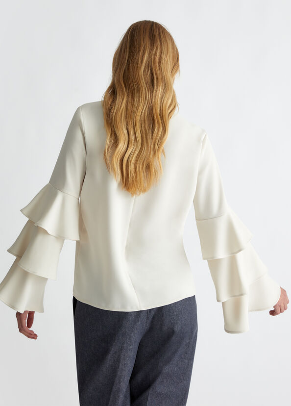 Liu Jo Blusa in crêpe stretch In Linea