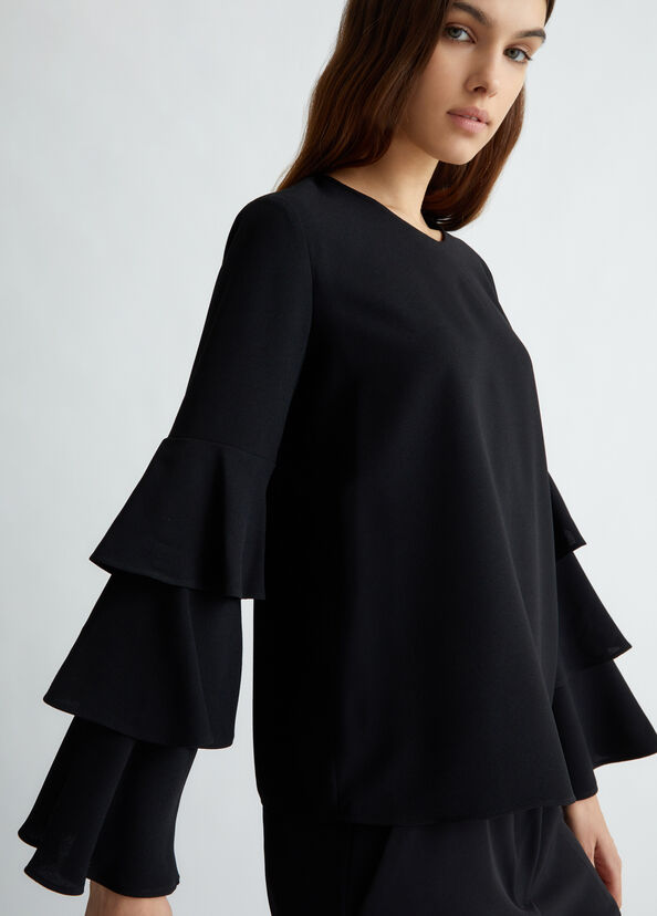 Liu Jo Blusa in crêpe stretch Promozione