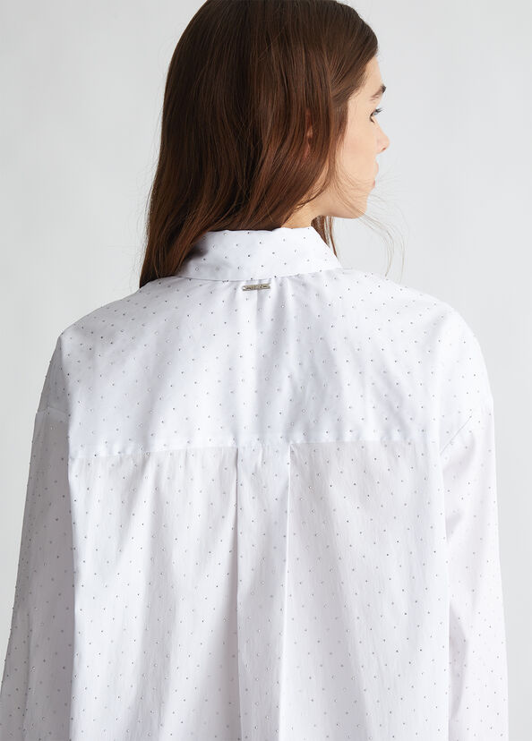 Liu Jo Camicia over con mini borchie Qualità Garantita