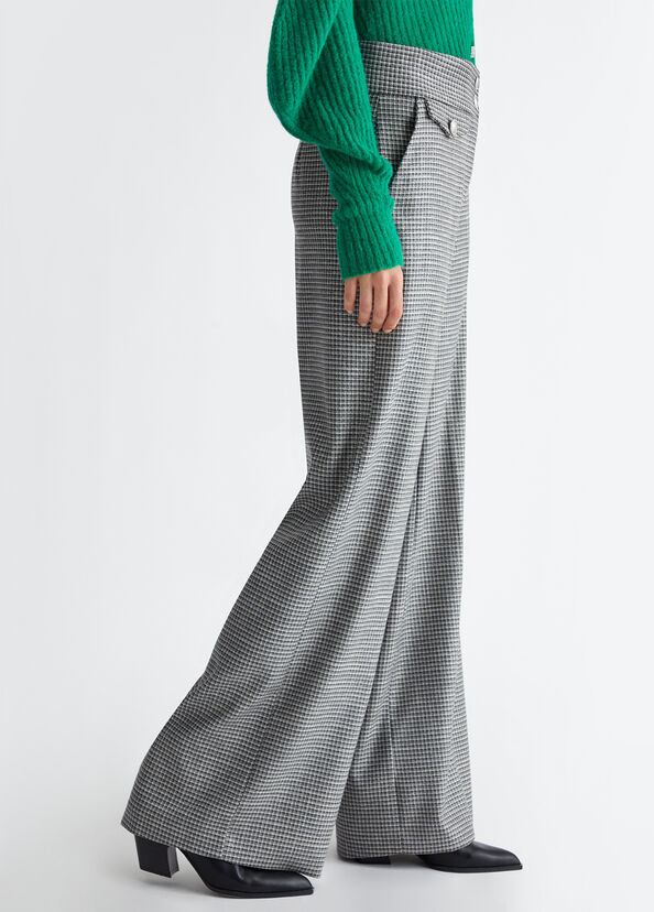 Liu Jo Pantaloni check a palazzo Affare Del Giorno