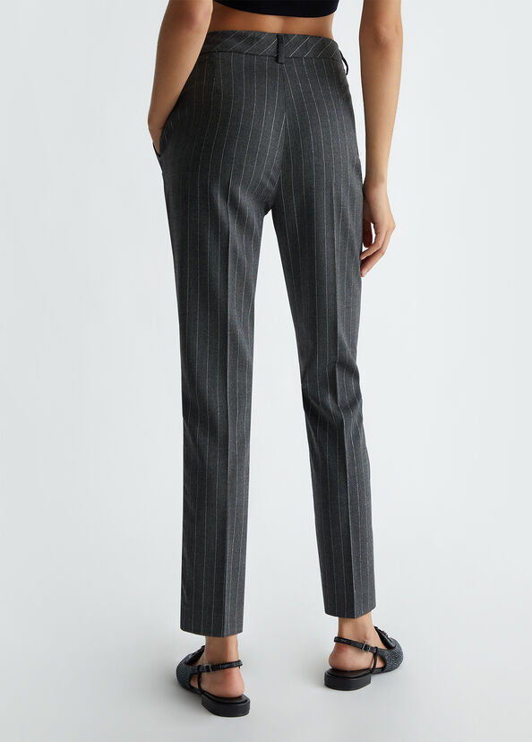 Liu Jo Pantaloni chino gessati Convenienza