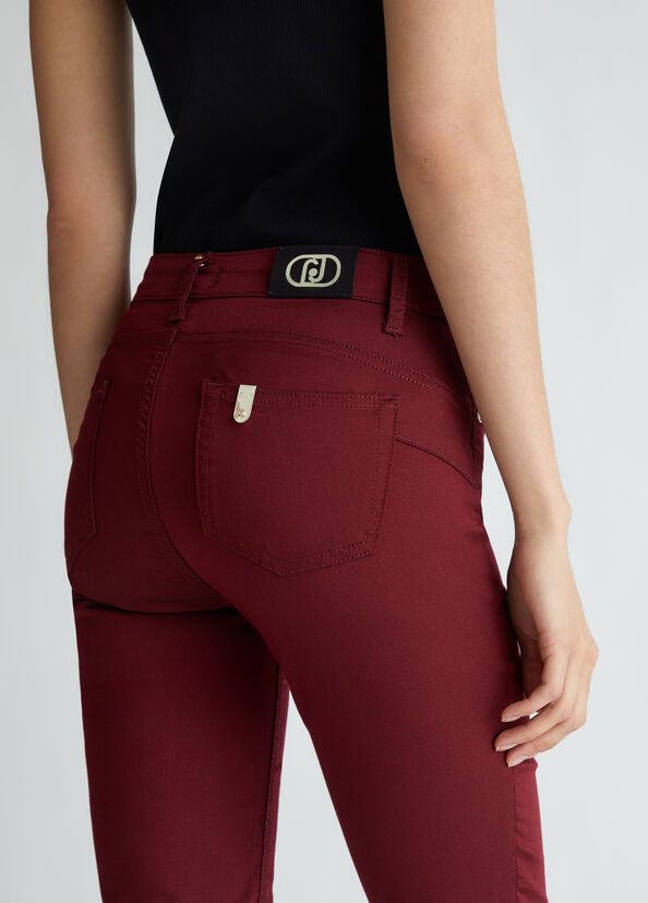 Liu Jo Pantaloni skinny bottom up Economico