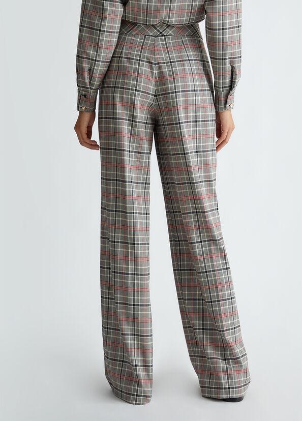 Liu Jo Pantaloni tartan Outlet