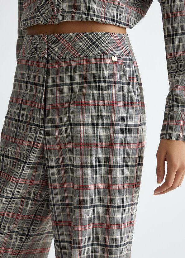 Liu Jo Pantaloni tartan Outlet