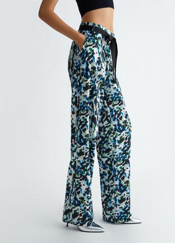 Liu Jo Pantaloni animalier In Vendita