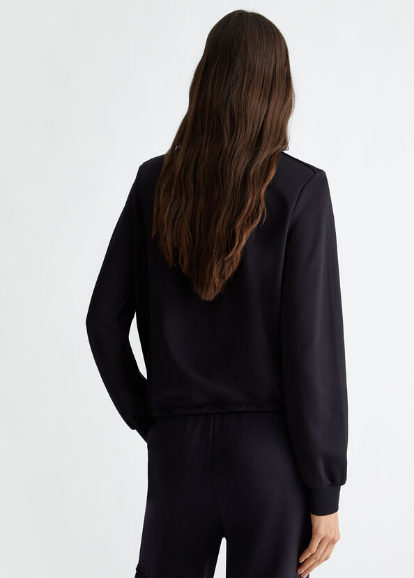 Liu Jo Felpa con zip In Linea