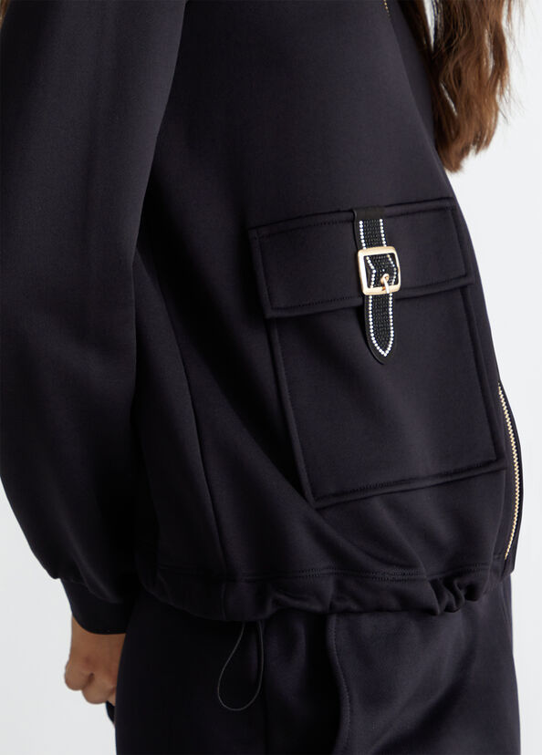 Liu Jo Felpa con zip In Linea