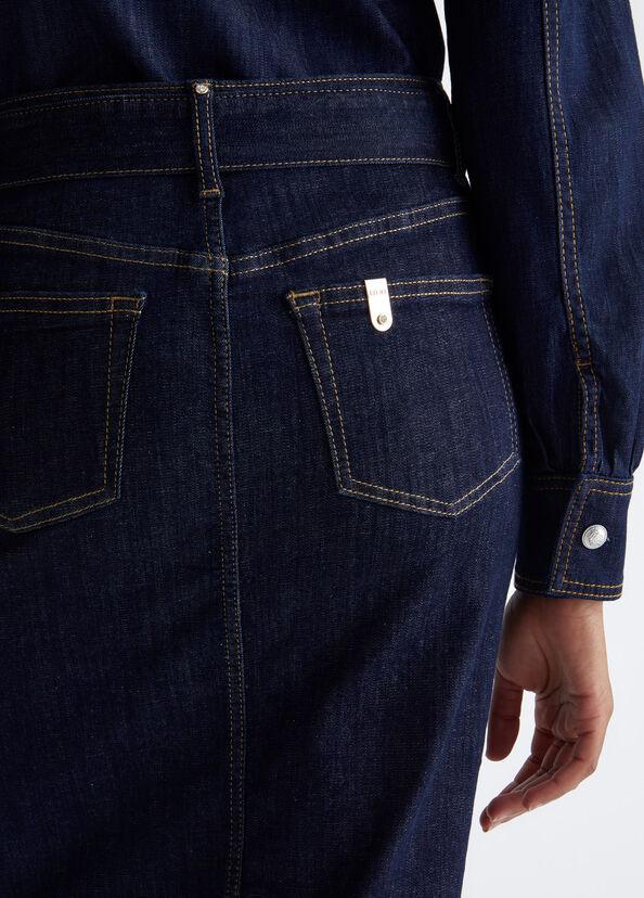 Liu Jo Gonna in denim con cintura I Più Venduti