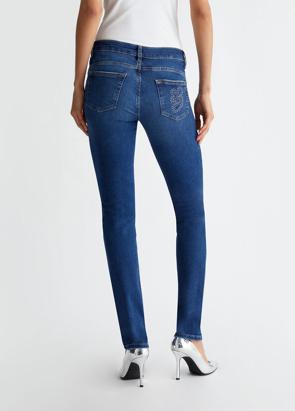 Liu Jo Jeans slim bottom up Italy
