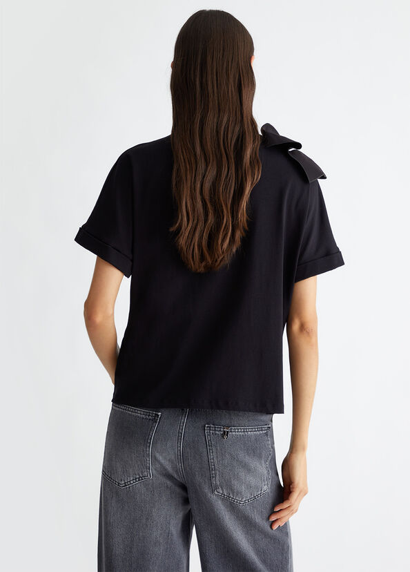 Liu Jo T-shirt con rouches Promozione