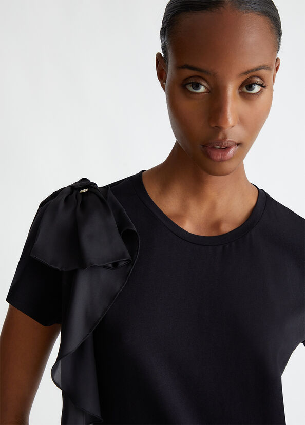 Liu Jo T-shirt con rouches Spedizione Gratuita
