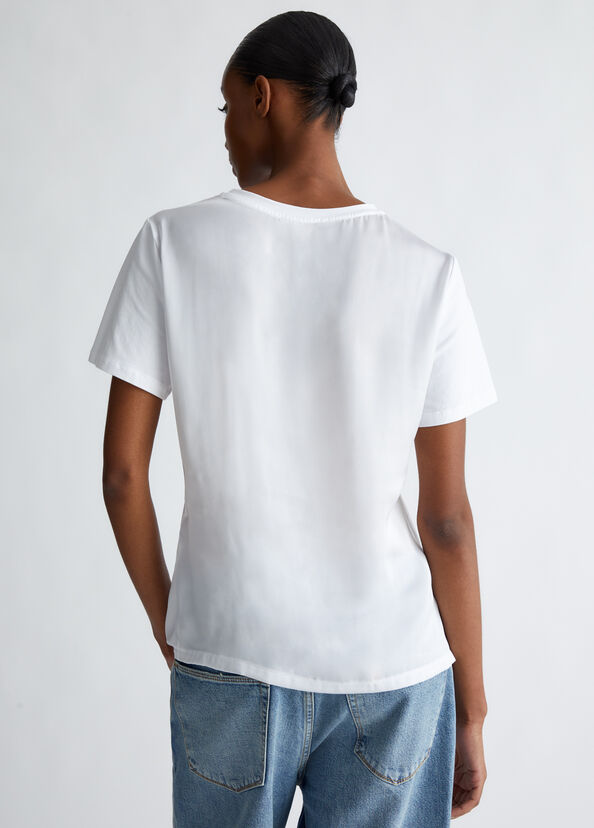 Liu Jo T-shirt con arriccio Pezzi Unici