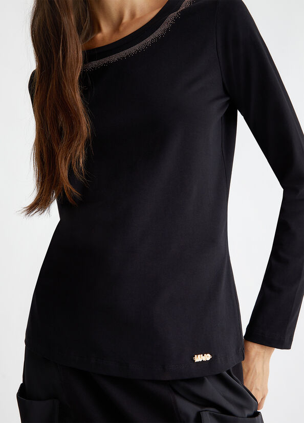 Liu Jo T-shirt con strass Acquista Ora