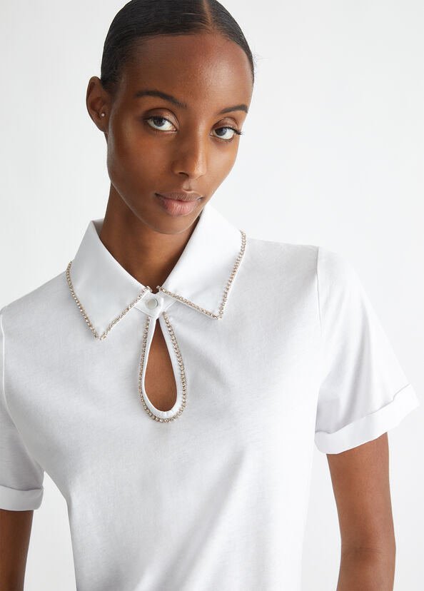 Liu Jo Polo con strass Prezzo Ridotto