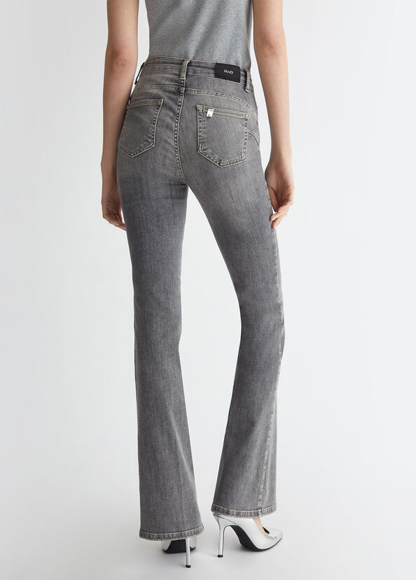 Liu Jo Jeans flare a vita alta Hotsell