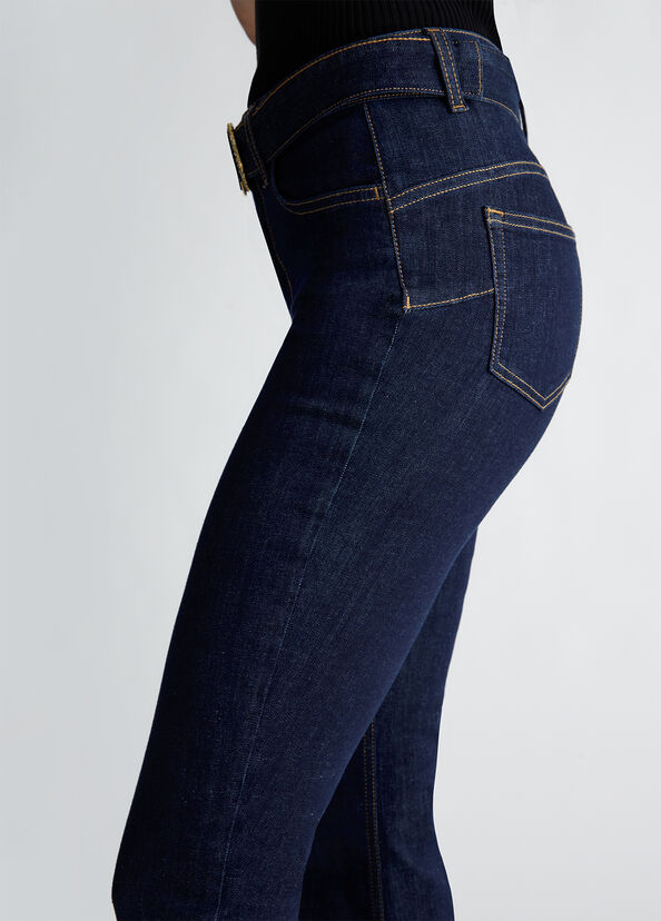 Liu Jo Jeans flare con cintura Vendita Economica