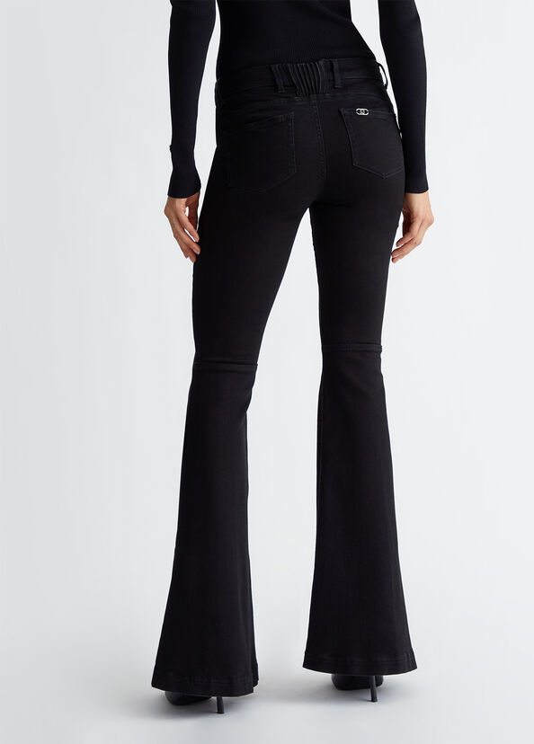 Liu Jo Jeans super flare a vita bassa Saldi Di Fabbrica