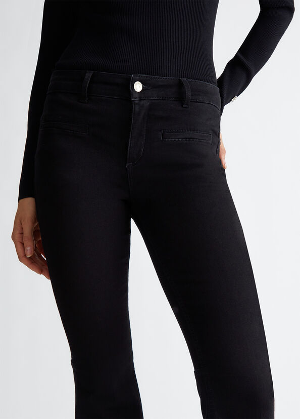 Liu Jo Jeans super flare a vita bassa Saldi Di Fabbrica