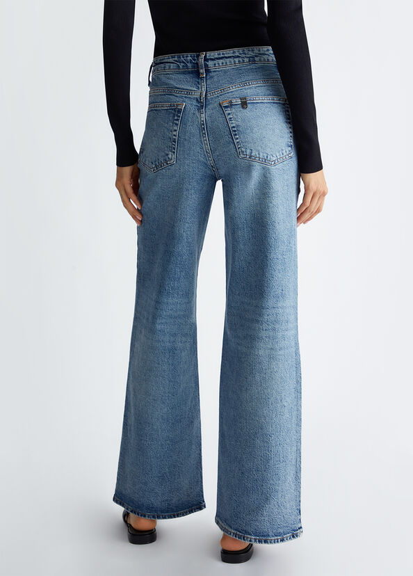 Liu Jo Jeans flare con borchie Nuova