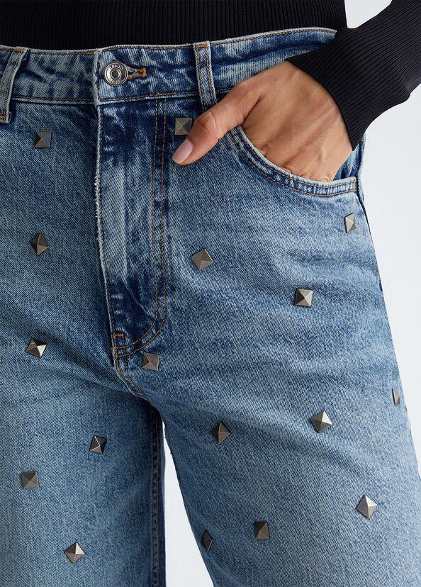 Liu Jo Jeans flare con borchie Nuova