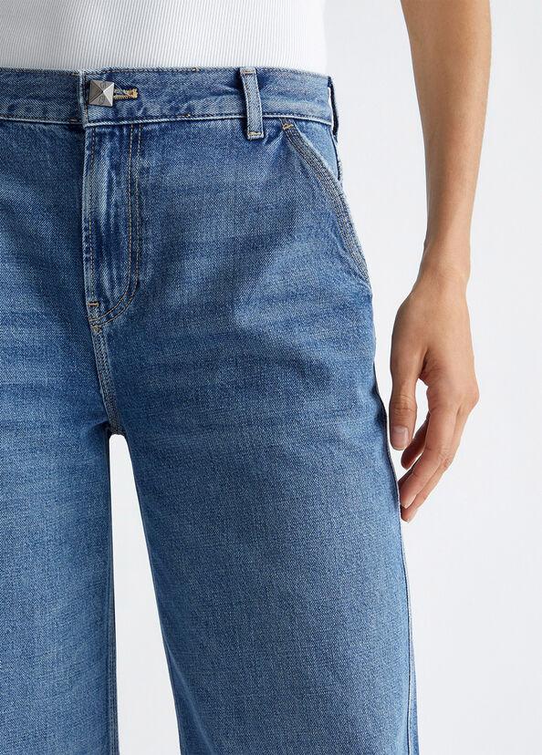 Liu Jo Jeans flare con borchie Italy