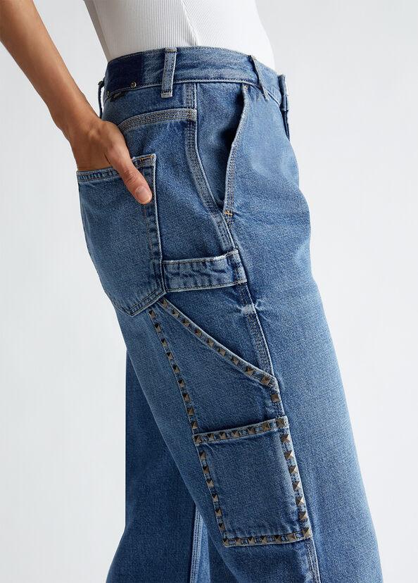 Liu Jo Jeans flare con borchie Italy