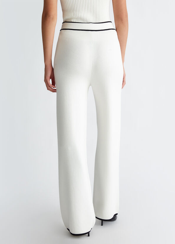 Liu Jo Pantaloni in maglia di misto seta Negozi Online