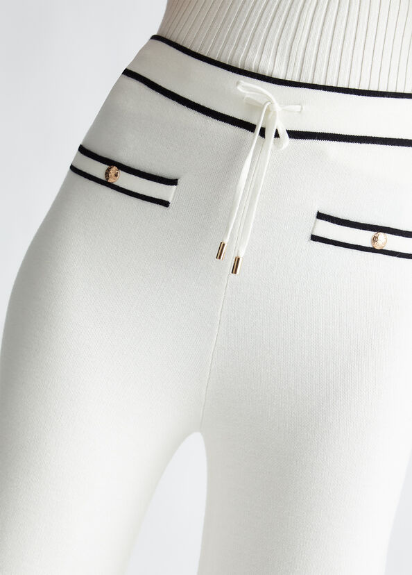 Liu Jo Pantaloni in maglia di misto seta Negozi Online