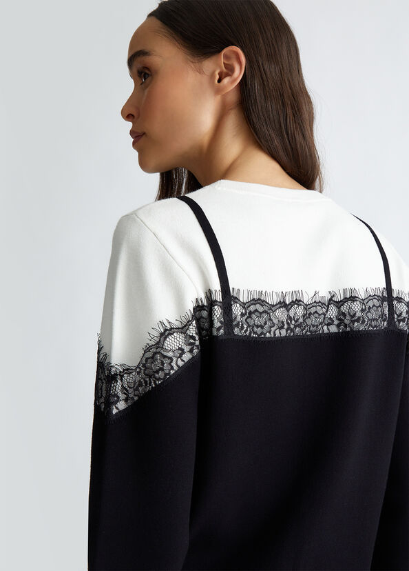 Liu Jo Maglia con pizzo Sconto