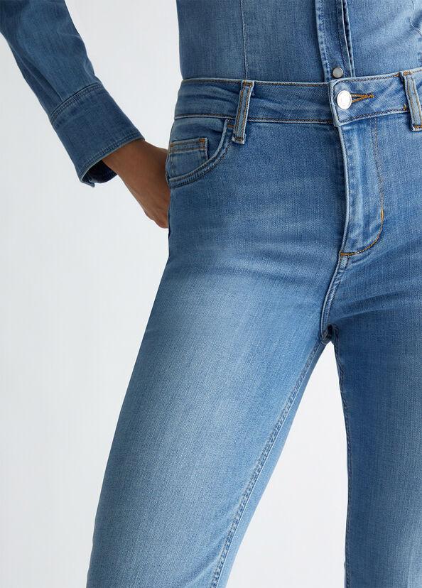 Liu Jo Jeans flare bottom up Saldi Di Fabbrica