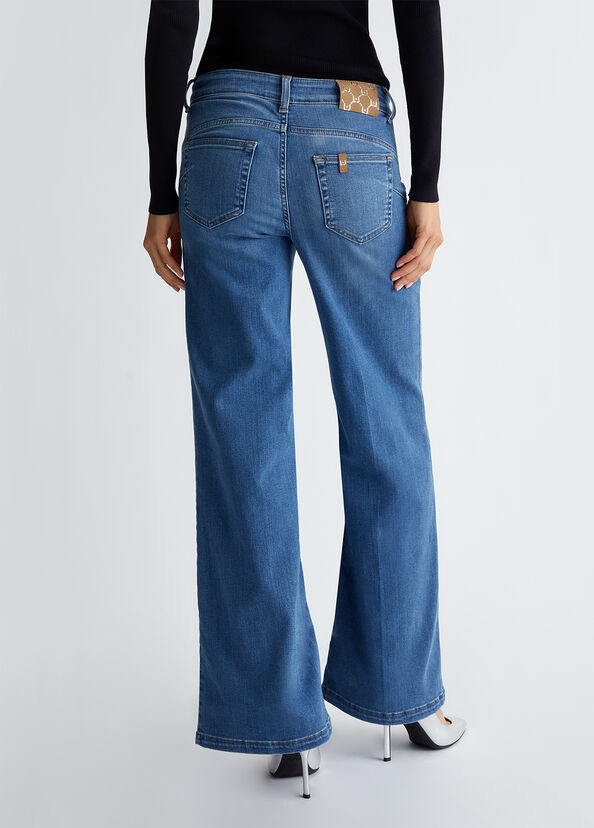 Liu Jo Jeans flare a vita alta Vendite Flash