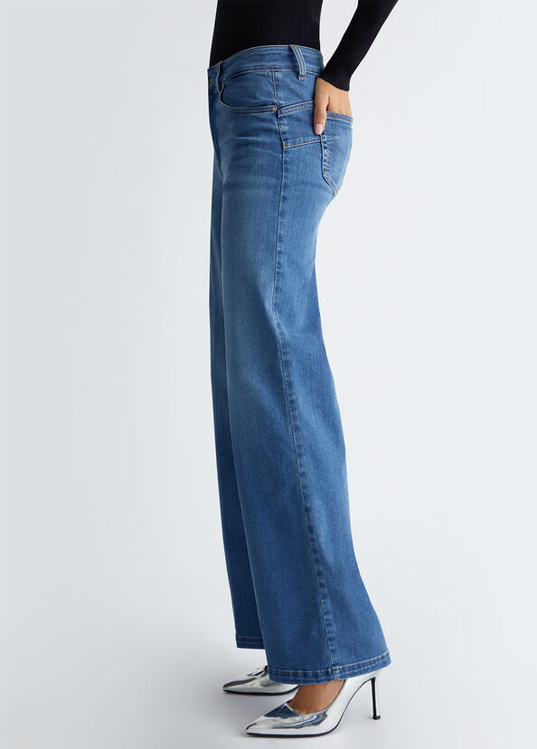 Liu Jo Jeans flare a vita alta Vendite Flash