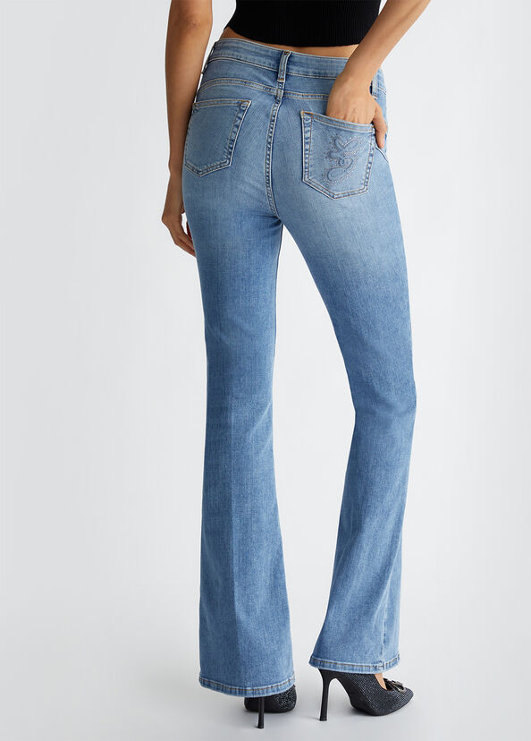 Liu Jo Jeans flare a vita alta Negozio